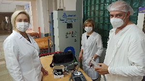 В рамках гуманитарной помощи Правительства Москвы сегодня в больницу поступило медицинское оборудование